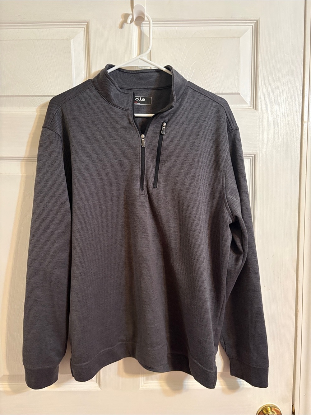 Bolle Quarter Zip in Gray